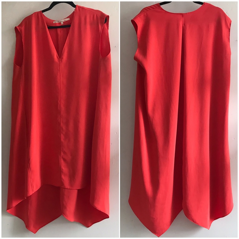 Rachel Rachel Roy Sydney High-Low Dress in Coral